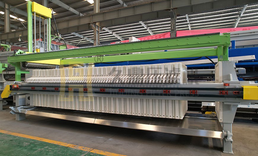 全自動水沖洗隔膜壓濾機