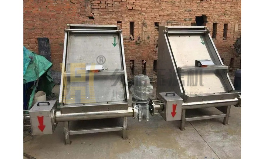 水切網式固液分離機