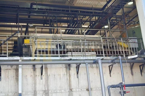 吉林省100平方自動拉板使用現場